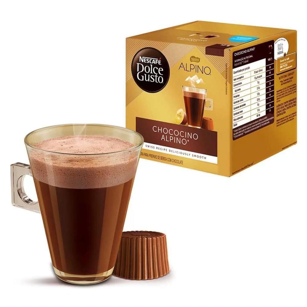 4 Cx Café Nescafé Chococino Alpino Dolce Gusto Bebida Lactea - 3
