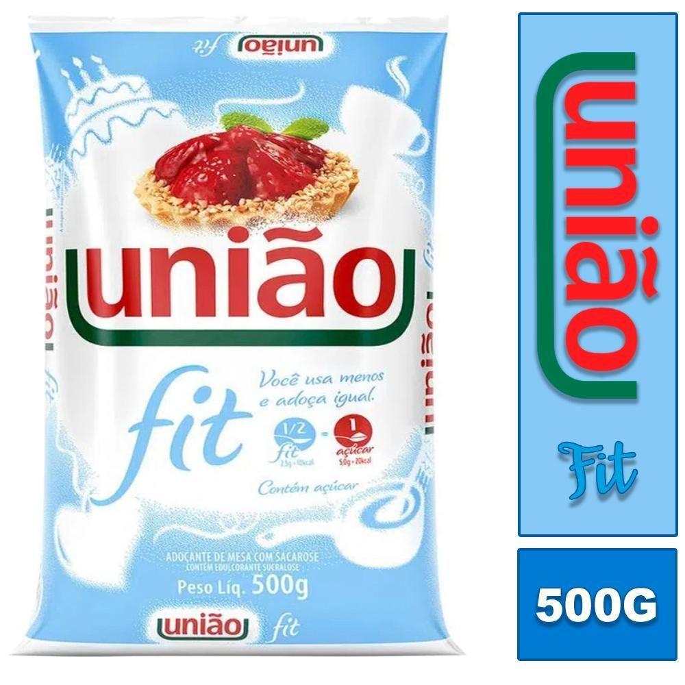 6 Adoçante Em Pó União Clássicos Fit Pacote 500G - 3
