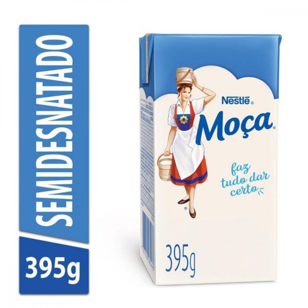 Leite Condensado Semidesnatado Nestlé Moça Caixa 395g - 1