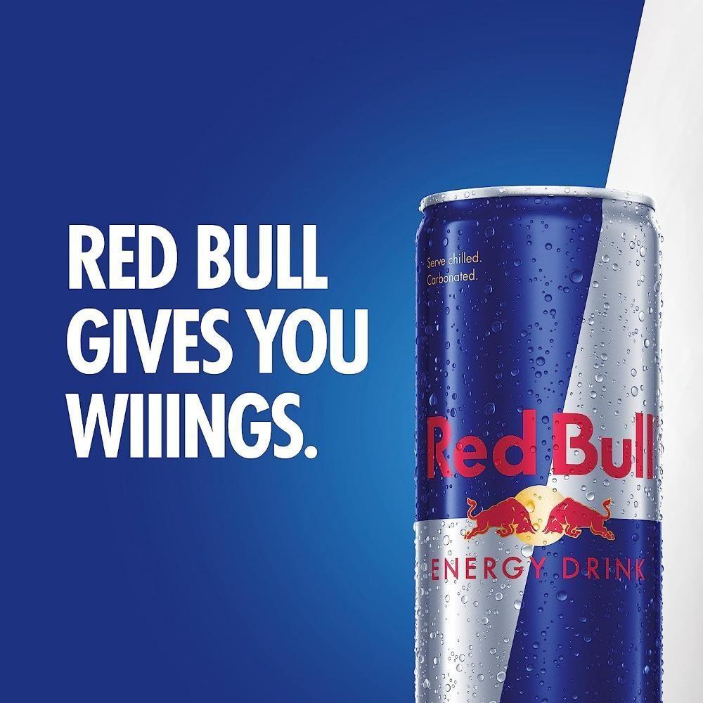 24 Energético Red Bull Energy Drink Original Lata 250ml - 2