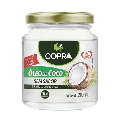 Óleo De Coco Sem Sabor Copra 200ml