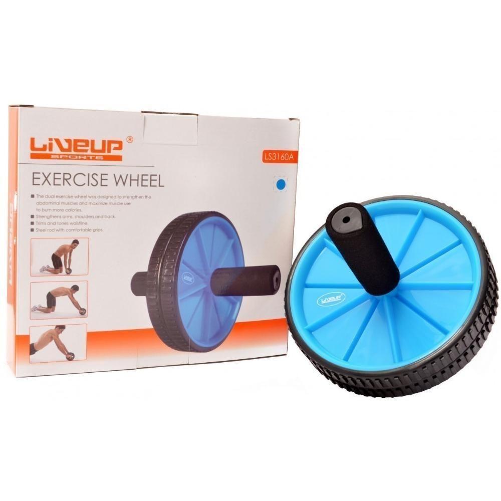 Roda De Exercício Azul Live Up - 3