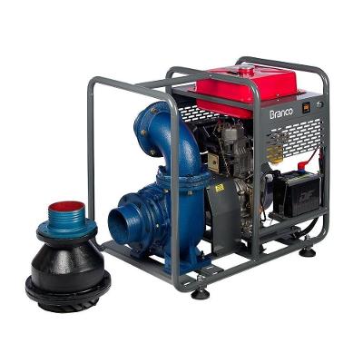 Motobomba à Diesel 6'' 13,0cv Partida Elétrica Bd720e Branco