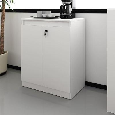 Balcão Para Escritório Com Chave Branco