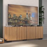 Rack Para Tv Até 50 Polegadas Com Mp1072 Rustic preto - 2