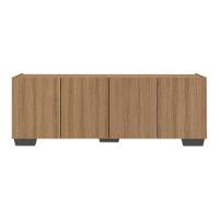 Rack Para Tv Até 50 Polegadas Com Mp1072 Rustic preto - 5