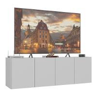 Rack Para Tv Até 50 Polegadas Com Suspenso Mp1070 Branco Branco - 1