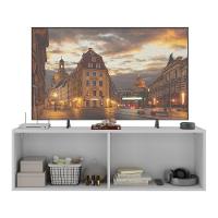 Rack Para Tv Até 50 Polegadas Com Suspenso Mp1070 Branco Branco - 2