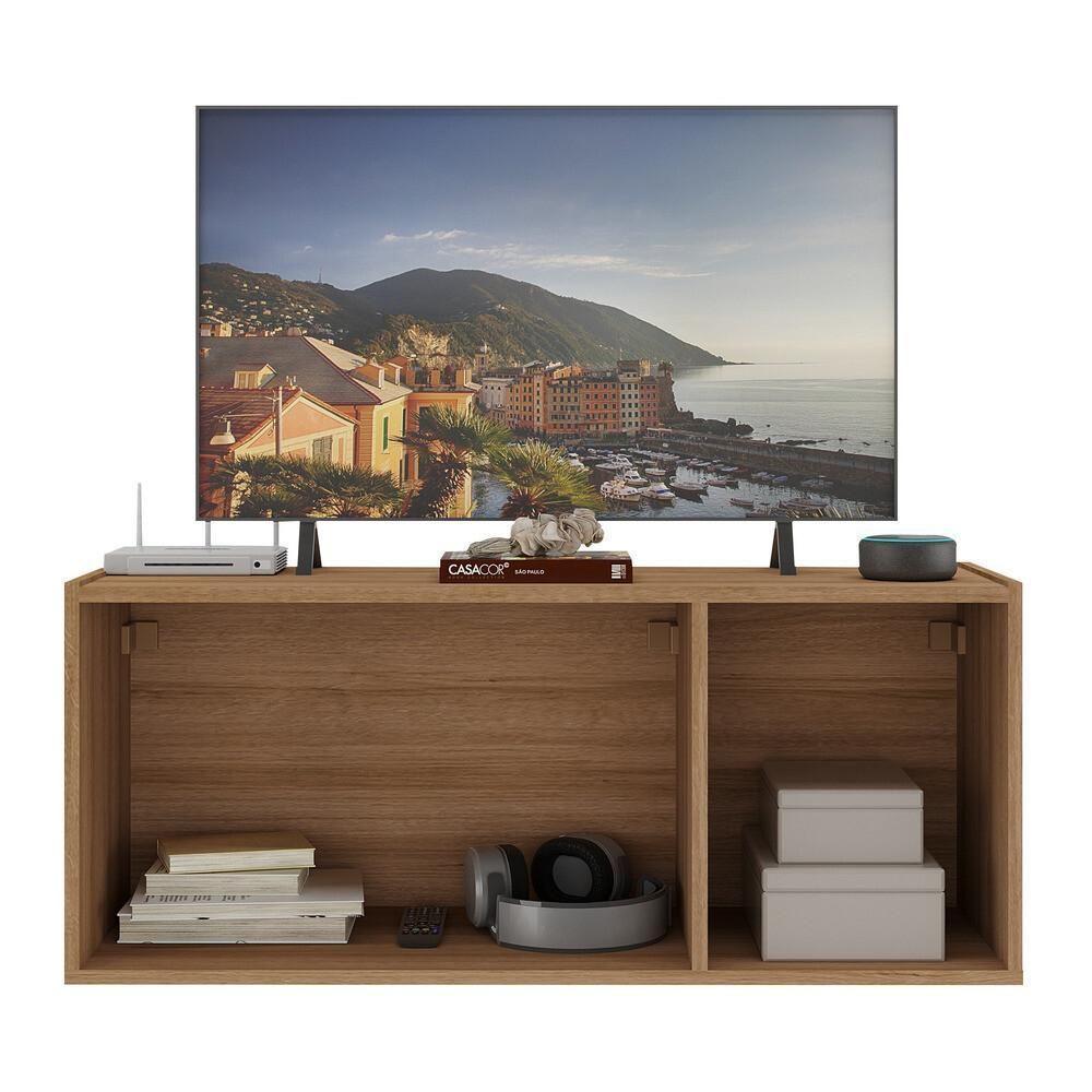 Rack Para Tv Até 32 Polegadas Com Suspenso Mp1066 Rustic Rustic - 4