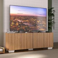 Rack Para Tv Até 50 Polegadas Com Mp1072 Rustic branco - 5