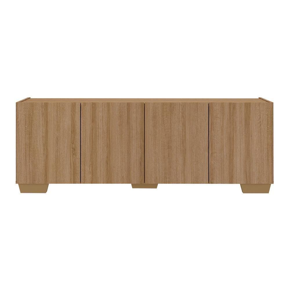 Rack Para Tv Até 50 Polegadas Com Mp1072 Rustic natural - 5