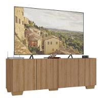 Rack Para Tv Até 50 Polegadas Com Mp1072 Rustic natural - 1