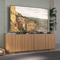 Rack Para Tv Até 50 Polegadas Com Mp1072 Rustic natural - 3