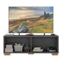 Rack Para Tv Até 50 Polegadas Com Mp1072 Grafite natural - 3