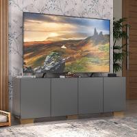 Rack Para Tv Até 50 Polegadas Com Mp1072 Grafite natural - 5