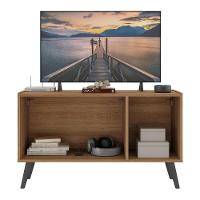 Rack Retrô Para Tv Até 32 Polegadas Com Mp1067 Rustic preto - 3