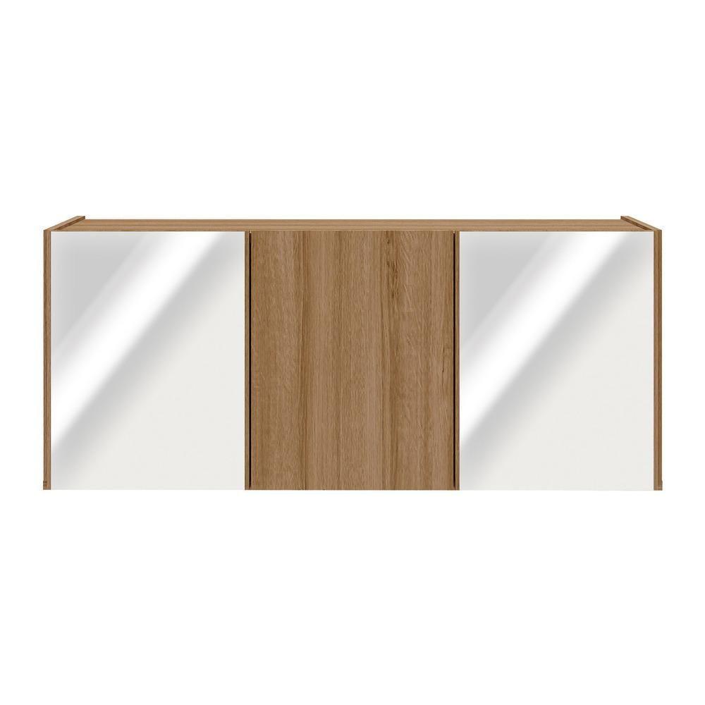 Rack Tv Até 32 Polegadas Suspenso Com Espelhos Mp1077 Rustic Rustic - 5