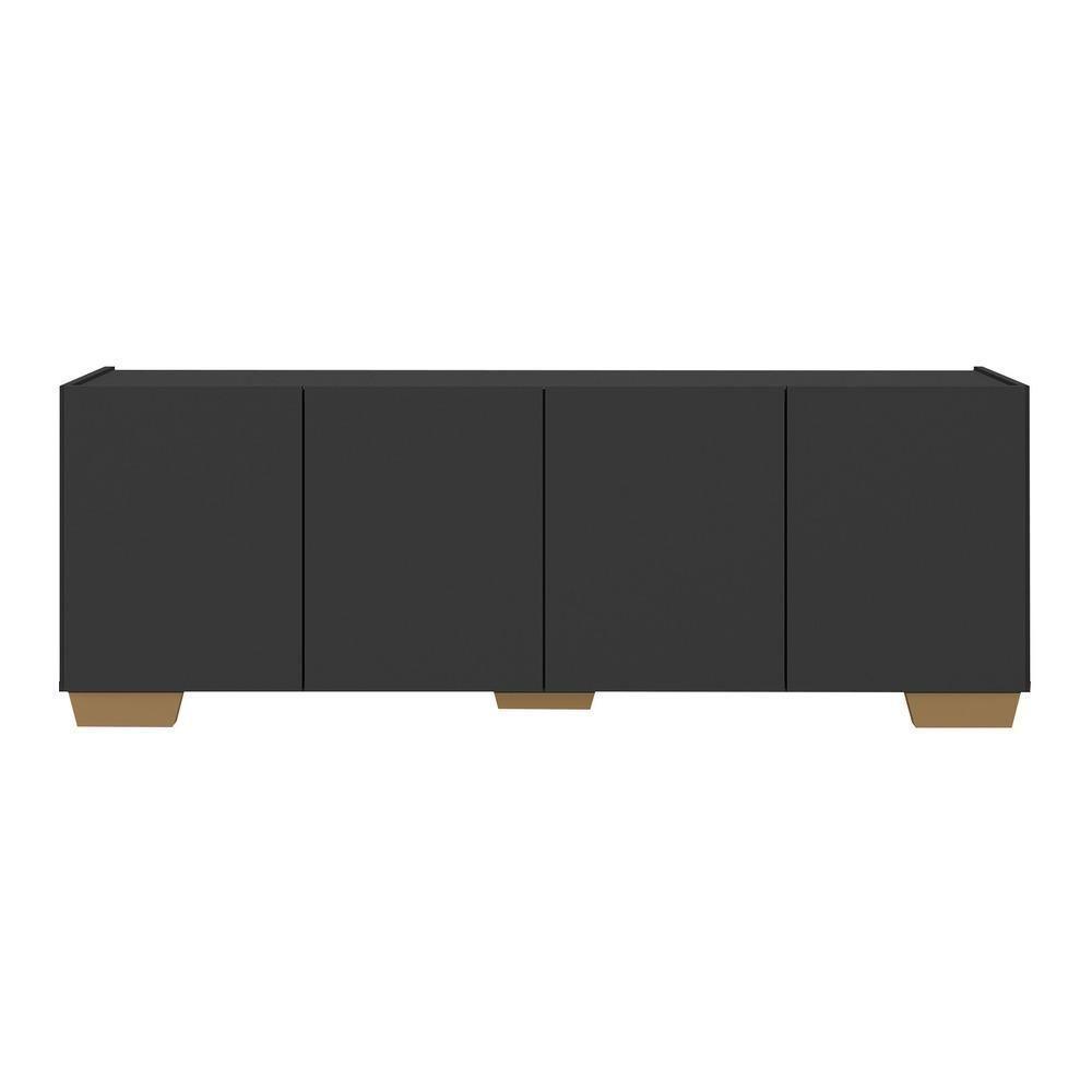 Rack Para Tv Até 50 Polegadas Com Mp1072 Preto natural - 5