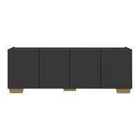 Rack Para Tv Até 50 Polegadas Com Mp1072 Preto natural - 5