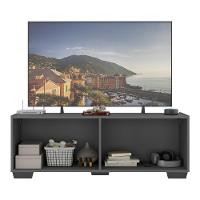 Rack Tv Até 50 Polegadas Com Espelhos Mp1083 Grafite preto - 3