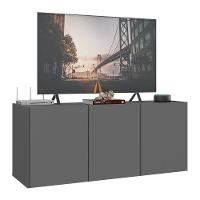 Rack Para Tv Até 32 Polegadas Com Suspenso Mp1066 Grafite Grafite - 1