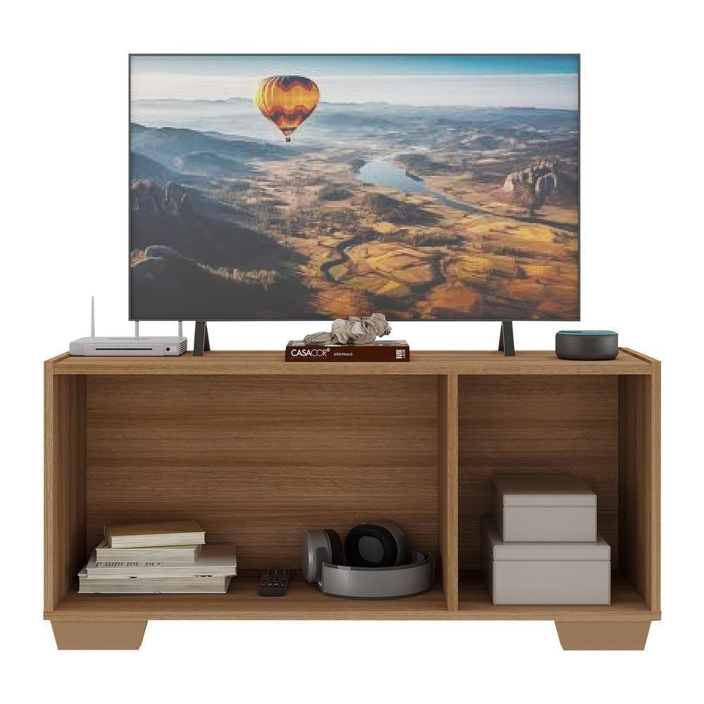 Rack Tv Até 32 Polegadas Com Espelhos Mp1079 Rustic natural - 3
