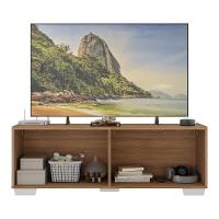 Rack Tv Até 50 Polegadas Com Espelhos Mp1083 Rustic branco - 3