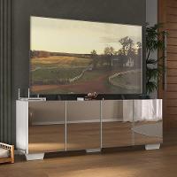 Rack Tv Até 50 Polegadas Com Espelhos Mp1083 Branco Branco - 2