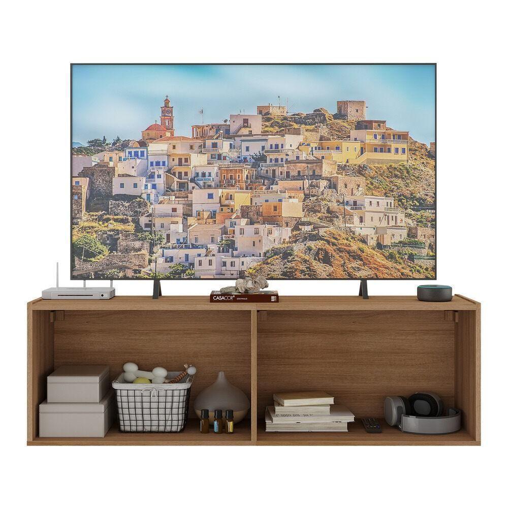 Rack Tv Até 50 Polegadas Suspenso Com Espelhos Mp1081 Rustic Rustic - 3