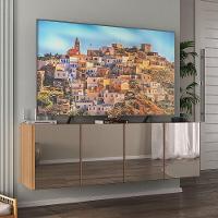 Rack Tv Até 50 Polegadas Suspenso Com Espelhos Mp1081 Rustic Rustic - 2