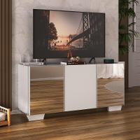Rack Tv Até 32 Polegadas Com Espelhos Mp1079 Branco Branco - 2