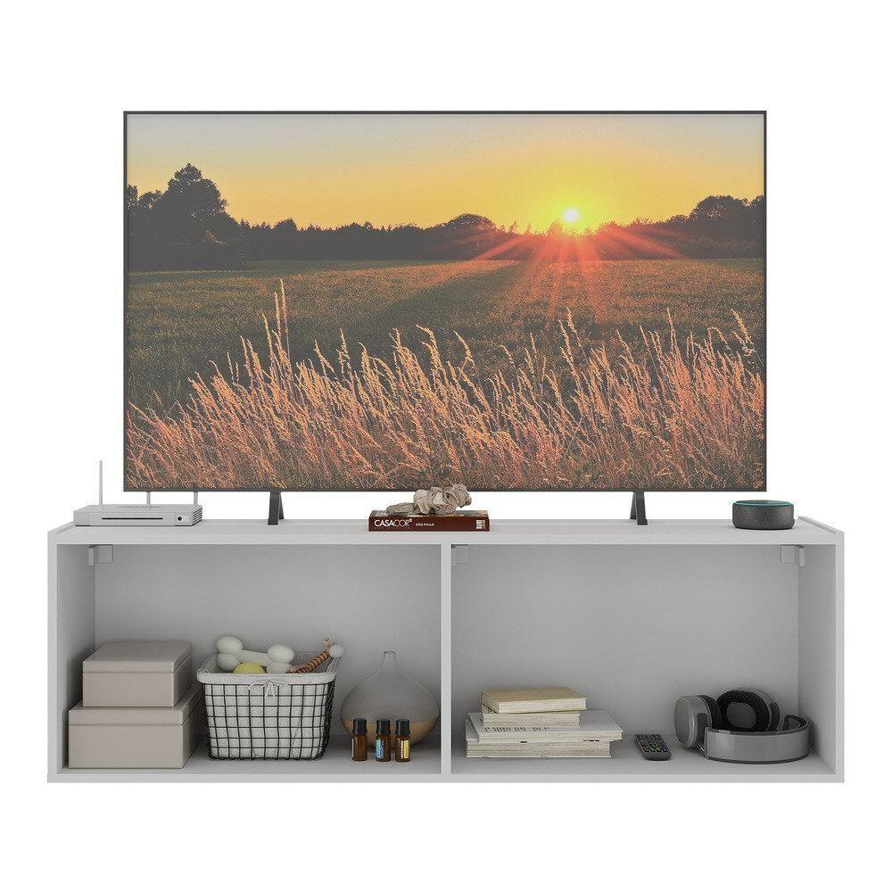 Rack Tv Até 50 Polegadas Suspenso Com Espelhos Mp1081 Branco Branco - 3