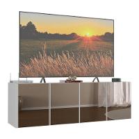 Rack Tv Até 50 Polegadas Suspenso Com Espelhos Mp1081 Branco Branco - 1