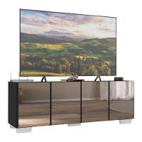 Rack Tv Até 50 Polegadas Com Espelhos Mp1083 Preto branco - 1