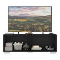 Rack Tv Até 50 Polegadas Com Espelhos Mp1083 Preto branco - 3