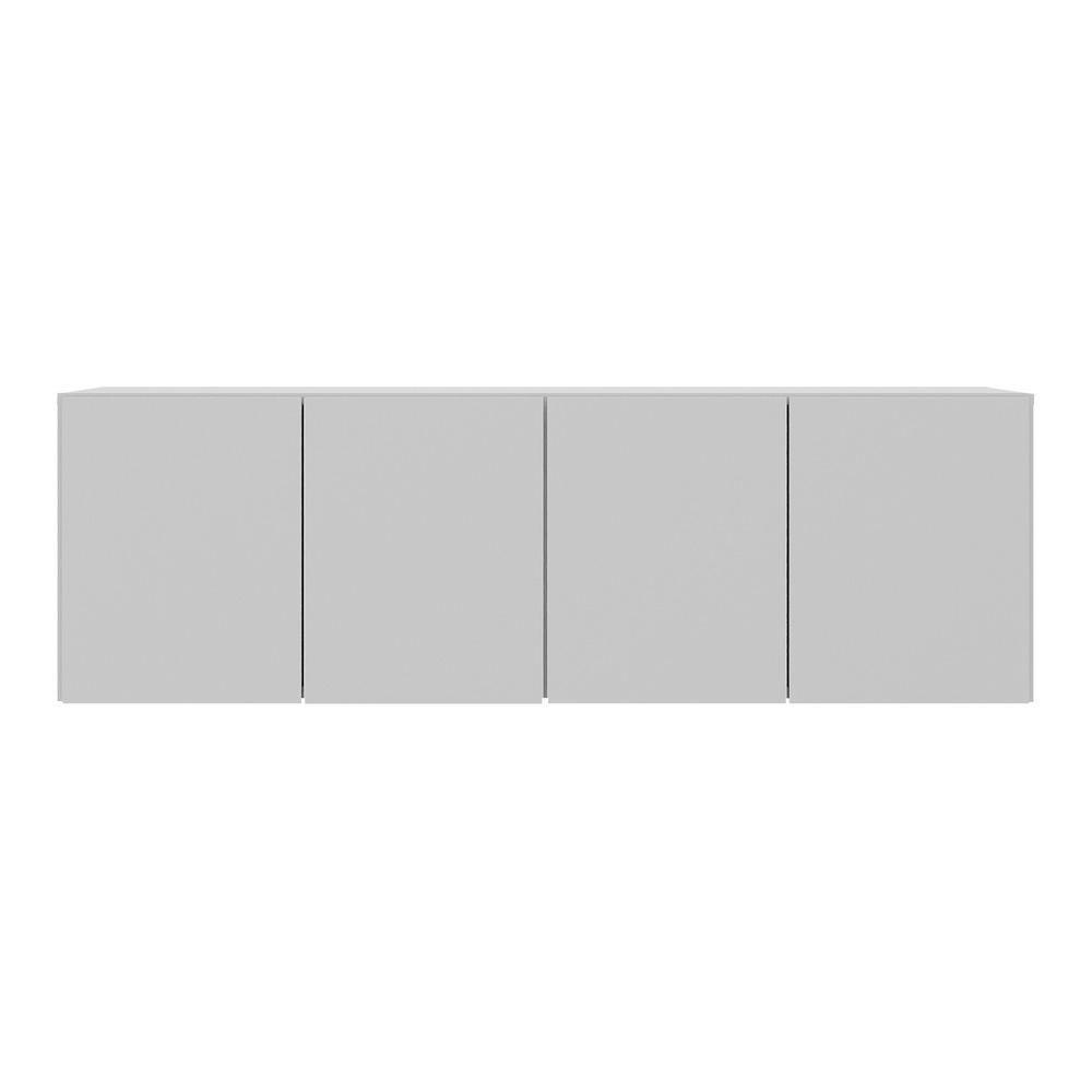 Armário De Lavanderia Aéreo Multiuso Mp5042 Branco Branco - 5