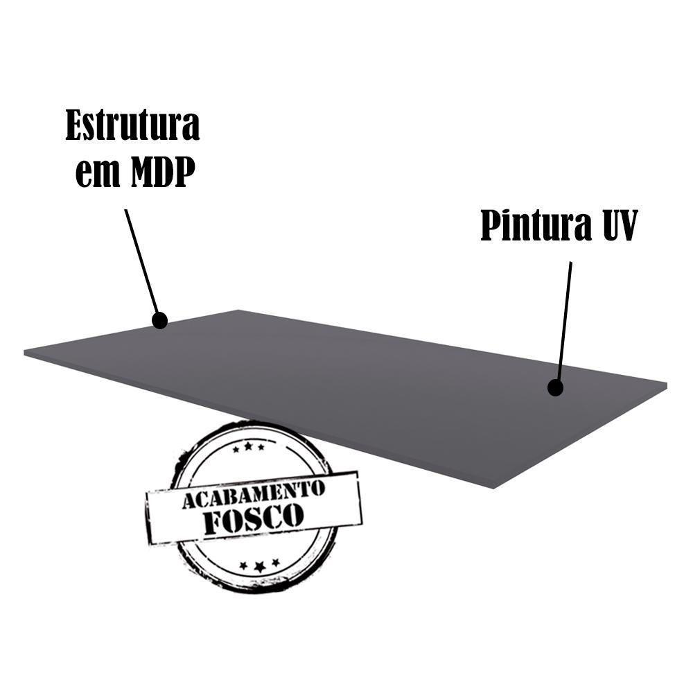 Tampo Para Balcao 150 Cm Cinza Reajl Cinza - 3