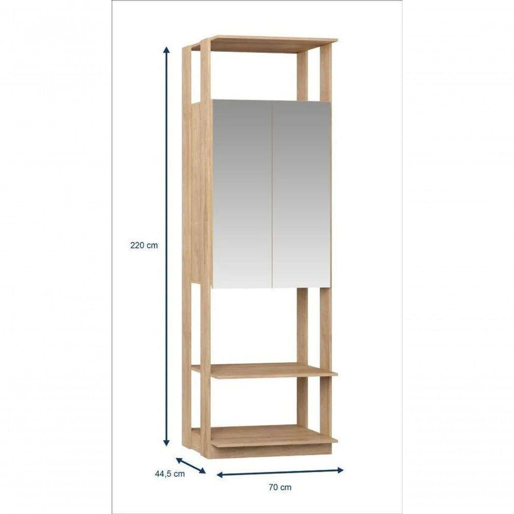 Estante Armário C-espelho Linha Clothes - 3