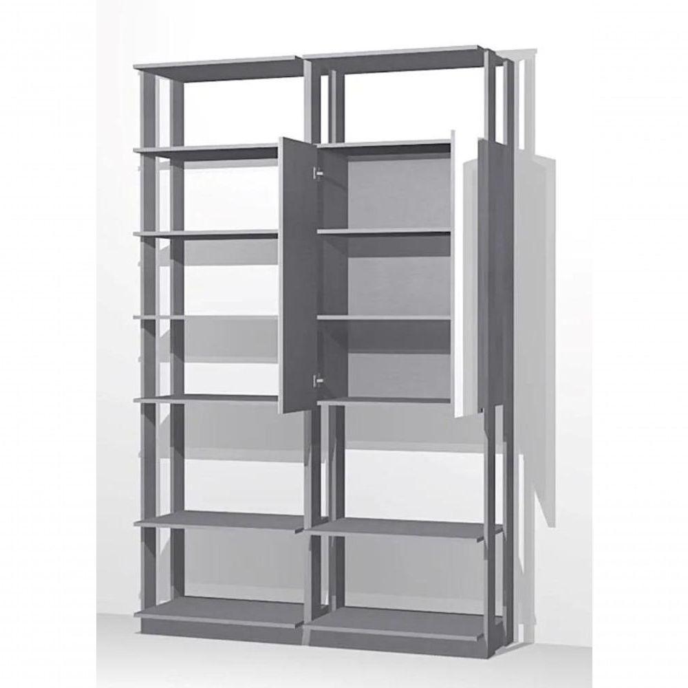 Closet Guarda Roupa 1 Arm. C-espelho Linha Clothes - 3