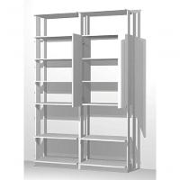 Closet Guarda Roupa 1 Arm. C-espelho Linha Clothes - 3