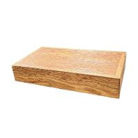 Bancada Madeira Maciça Banheiro Lavabo Estilo Industrial 1,0 M X 60 Cm Marrom - 5