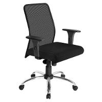 Cadeira Diretor Galaxy Giratória Plus Base Cromada - 1