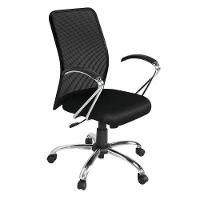 Cadeira Diretor Pleno Giratória Plus Base Cromada - 1