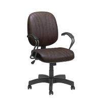 Cadeira Diretor Max Giratória Plus Base Preta - 1