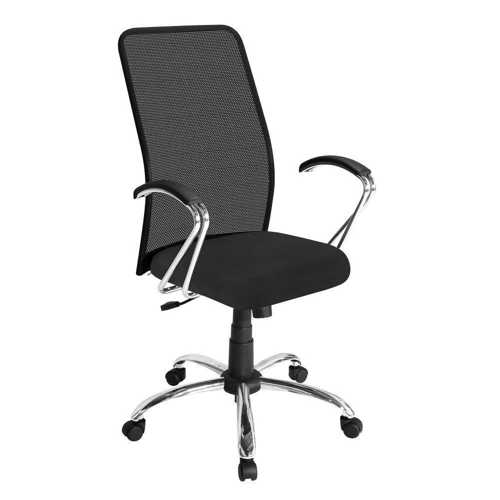 Cadeira Presidente Pleno Giratória Plus Base Cromada - 1