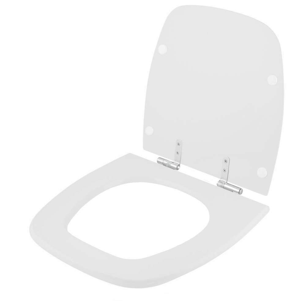 Assento Sanitário Laqueado Soft Close Angra Branco Para Bacia Logasa - 4