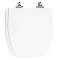 Assento Sanitário Laqueado Soft Close Angra Branco Para Bacia Logasa - 1