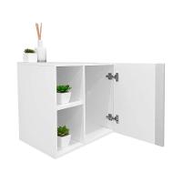 Conjunto Gabinete Para Banheiro Branco 55cm Sem Cuba Harpia - 8