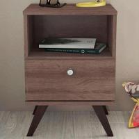 Mesa De Cabeceira Retrô 1 Gaveta - 1