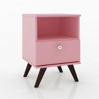 Mesa De Cabeceira Retrô 1 Gaveta - 2